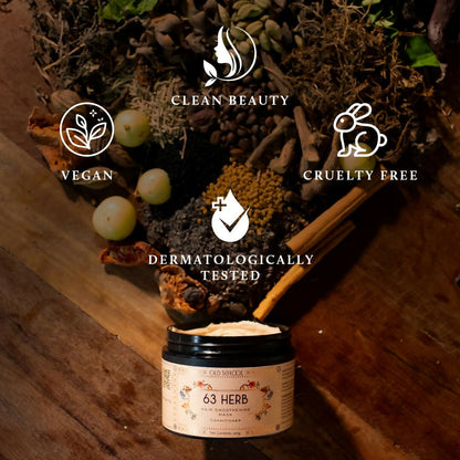 Old School Rituals 63-Herb Hair Smoothening Mask - Dista