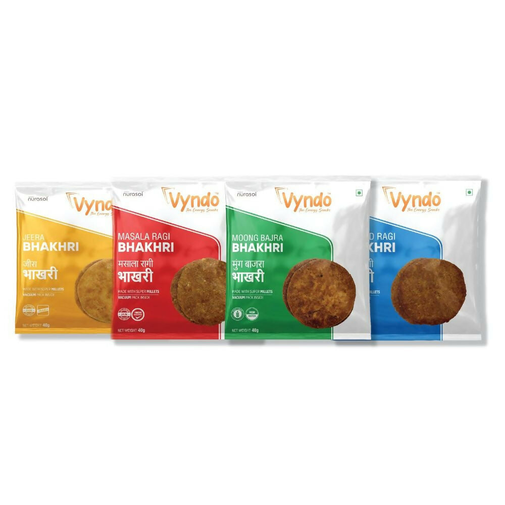 Vyndo Bhakhri Mini Snack Pack Combo - Distacart