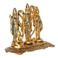 Thumbnail for Jaipurcrafts Antique White Metal Lord Ram Darbar Idol - Distacart