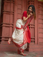 Thumbnail for Anouk Woven Design Zari Kanjeevaram Saree