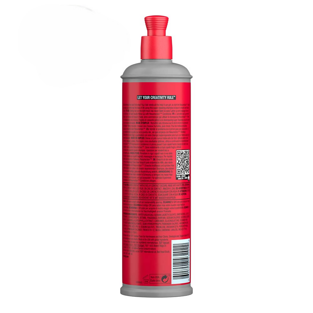 TIGI Bed Head Resurrection Super Repair Shampoo - Distacart