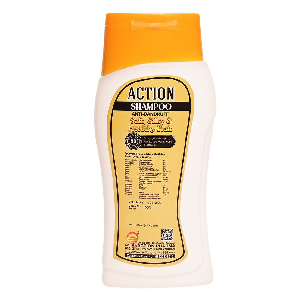 Action Pharma Shampoo Anti-Dandruff Enriched With Neem
