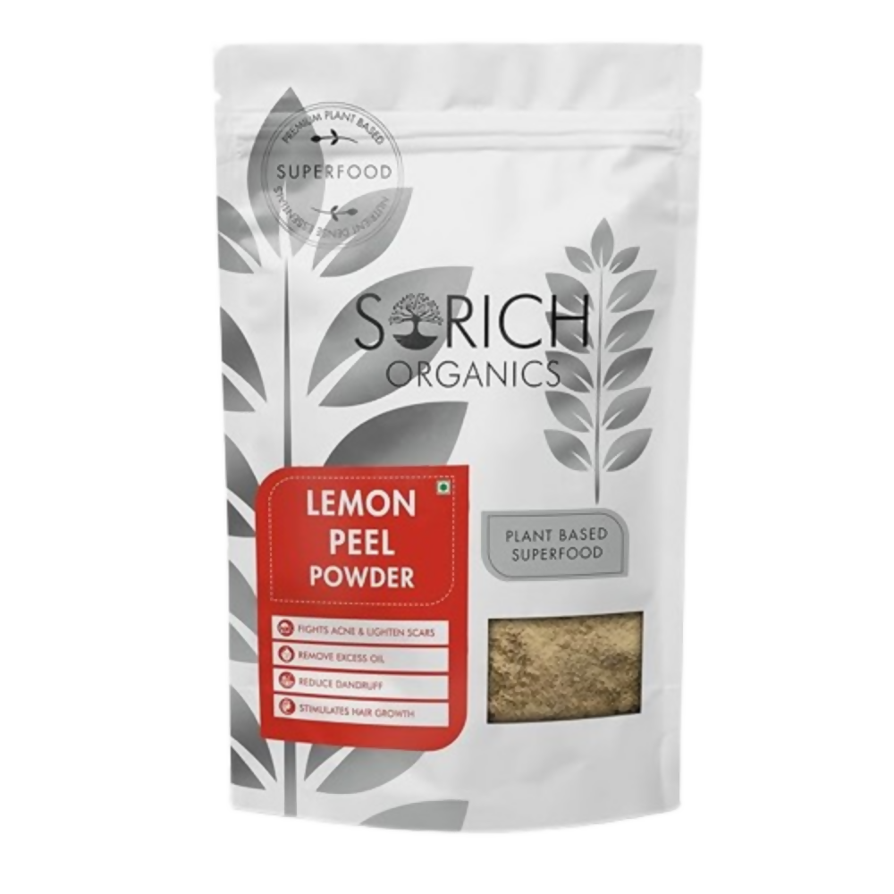 Sorich Organics Dried Lemon Peel Powder - Distacart