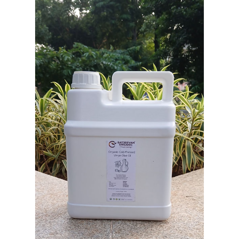 Satjeevan Organic Cold-Pressed Virgin Olive Oil