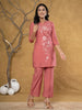 Yufta Rust Co-Ord Set - Distacart