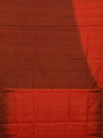 Thumbnail for Rust Uppada Silk Handloom Saree with Raising Temple Design - Global Threads - Distacart