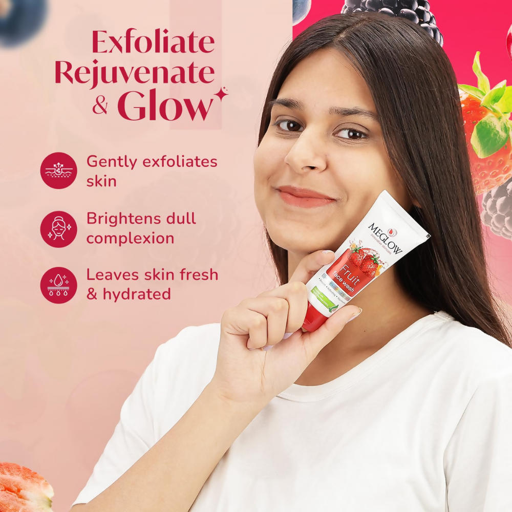 Meglow Fruit Face Wash - Dista