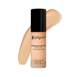 Thumbnail for Pilgrim Dream Matte Serum Foundation With Matte & Poreless All Day Coverage Lightweight - Golden Beige - Distacart