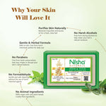 Thumbnail for Nisha Neem & Tulsi Body Cleansing Soap Bar - Distacart