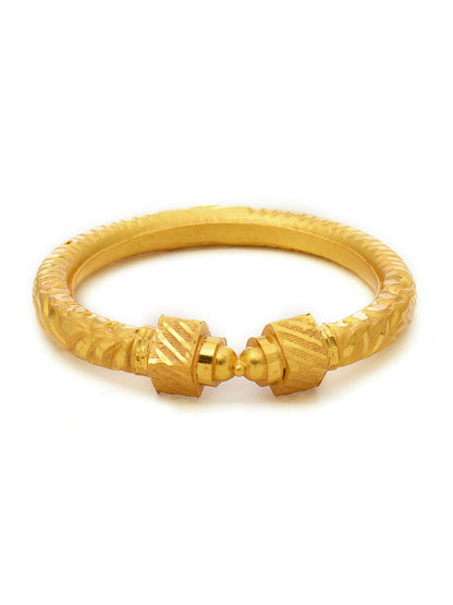 Ruby Raang Golden Bangle - Distacart