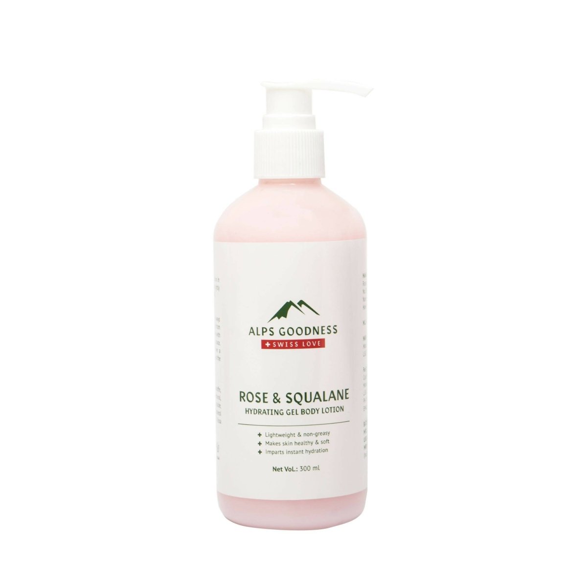 Alps Goodness Rose & Squalane Hydrating Gel Body Lotion - Distacart