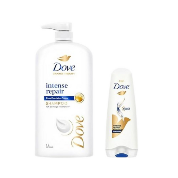Dove Intense Hair Repair Shampoo & Conditioner Combo - Distacart