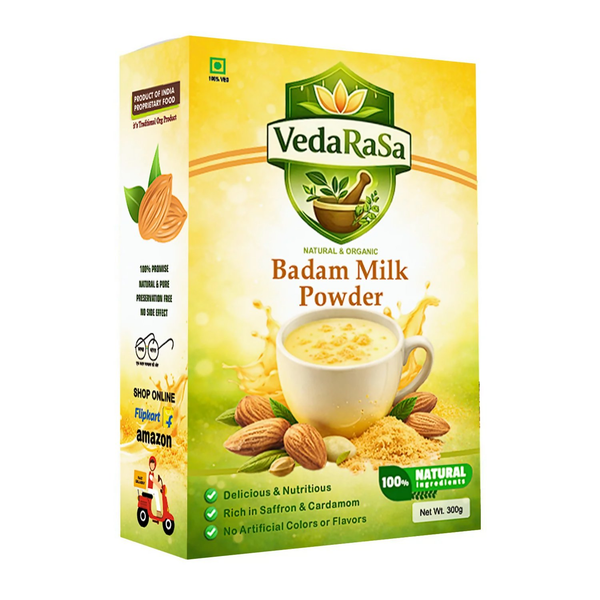 VedaRasa Badam Milk Powder Instant Almond Drink Mix - Distacart