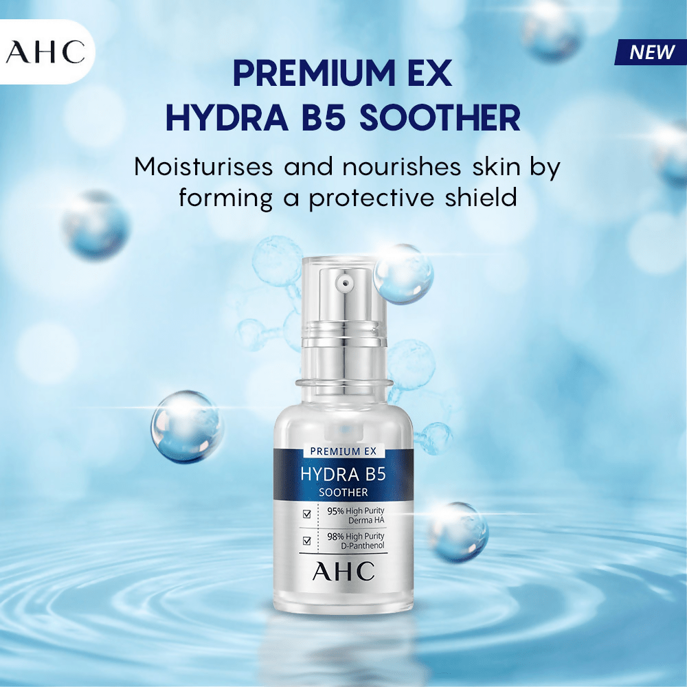 AHC Premium EX Hydra B5 Soother Hydrating Serum - Korean skincare - Distacart