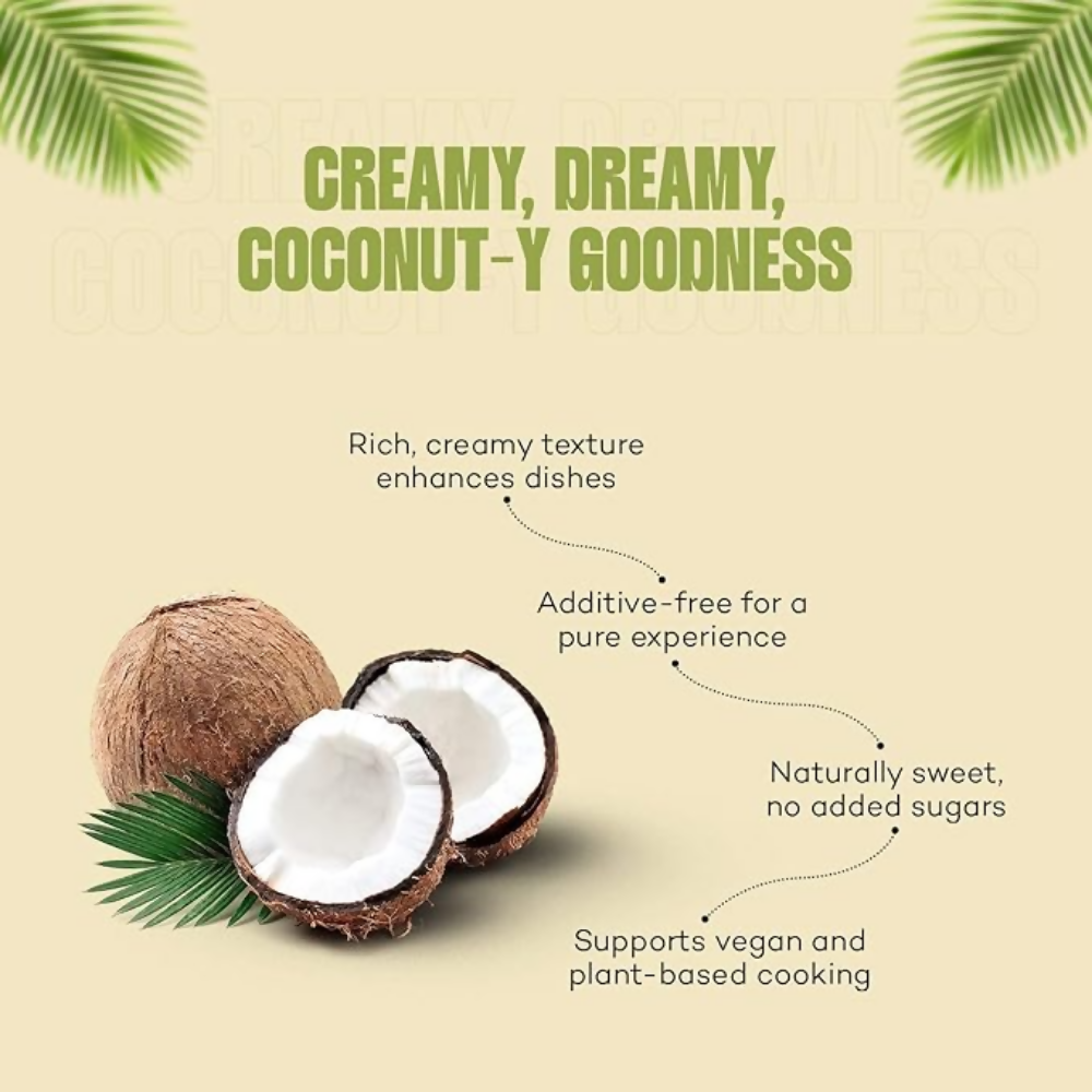 Urban Platter Unsweetened Coconut Cream