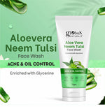 Thumbnail for Globus Naturals Aloe vera Neem Tulsi Enriched With Glycerin & Oil Control Formula