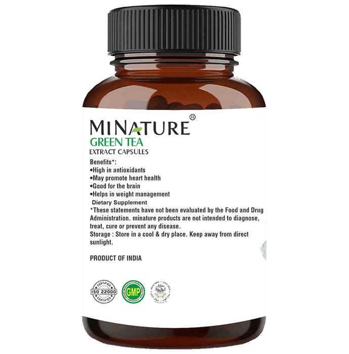 Minature Green Tea Extract Capsule