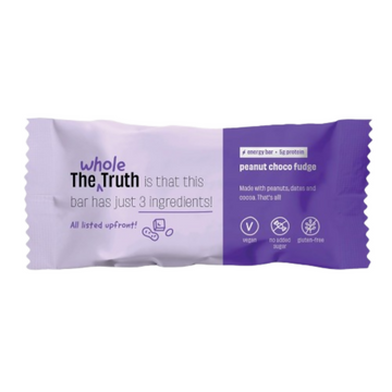 The Whole Truth Energy Bars - Peanut Choco Fudge - Distacart