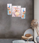 Thumbnail for Tehzeeb Creations Set Of 3 Digital Wall Painting
