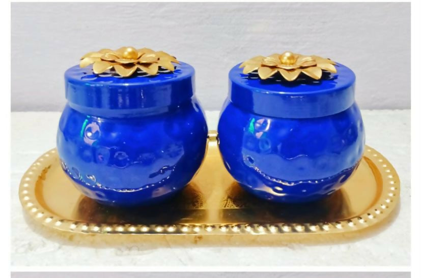 Collectibles India Gift Bowl Set with Tray - Distacart