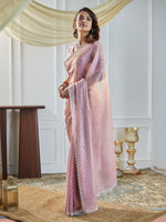 Thumbnail for kasee Embellished Beads and Stones Pure Silk Saree - Distacart
