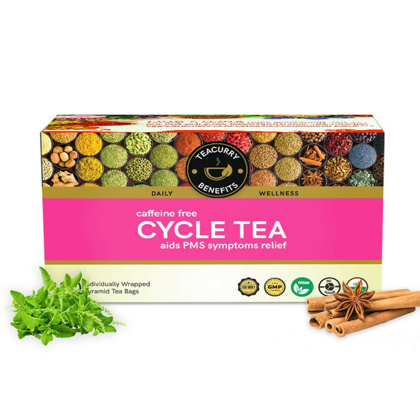 Teacurry Period Tea - Cycle Tea with Diet Chart - Distacart