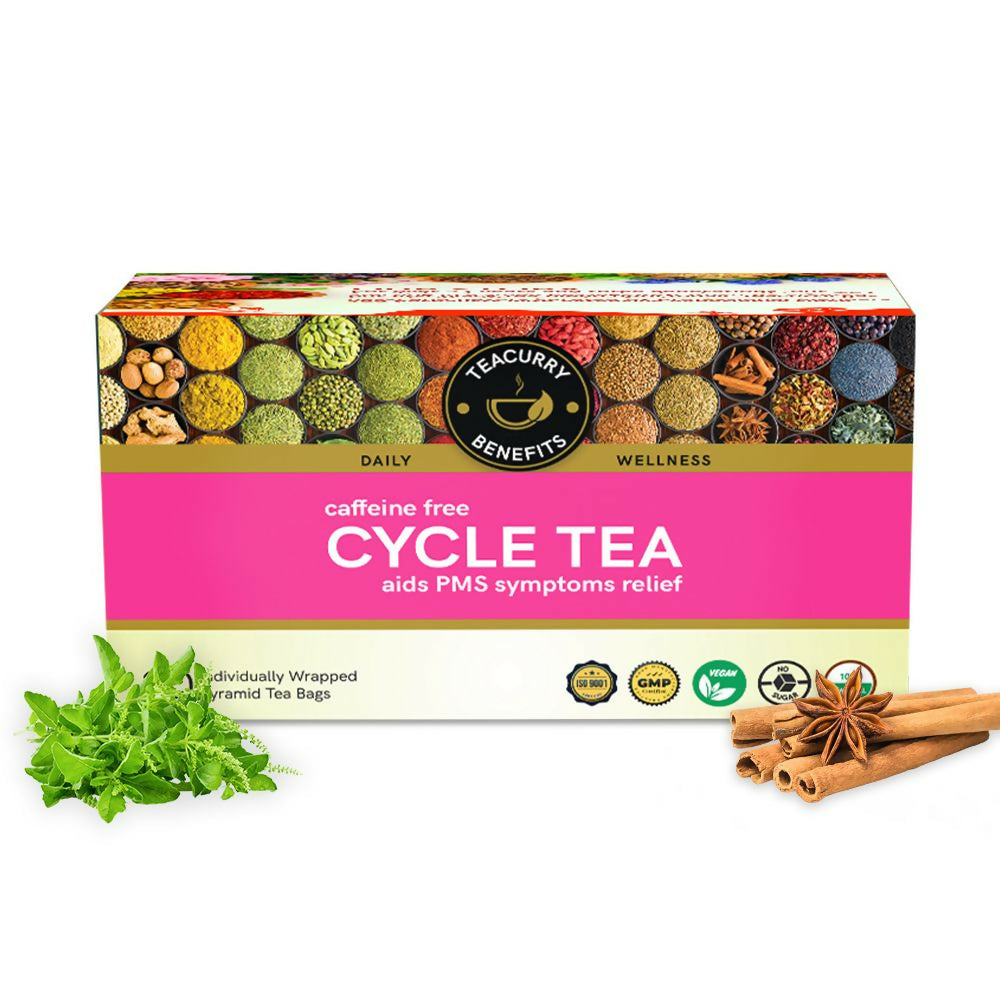 Teacurry Period Tea - Cycle Tea with Diet Chart - Distacart
