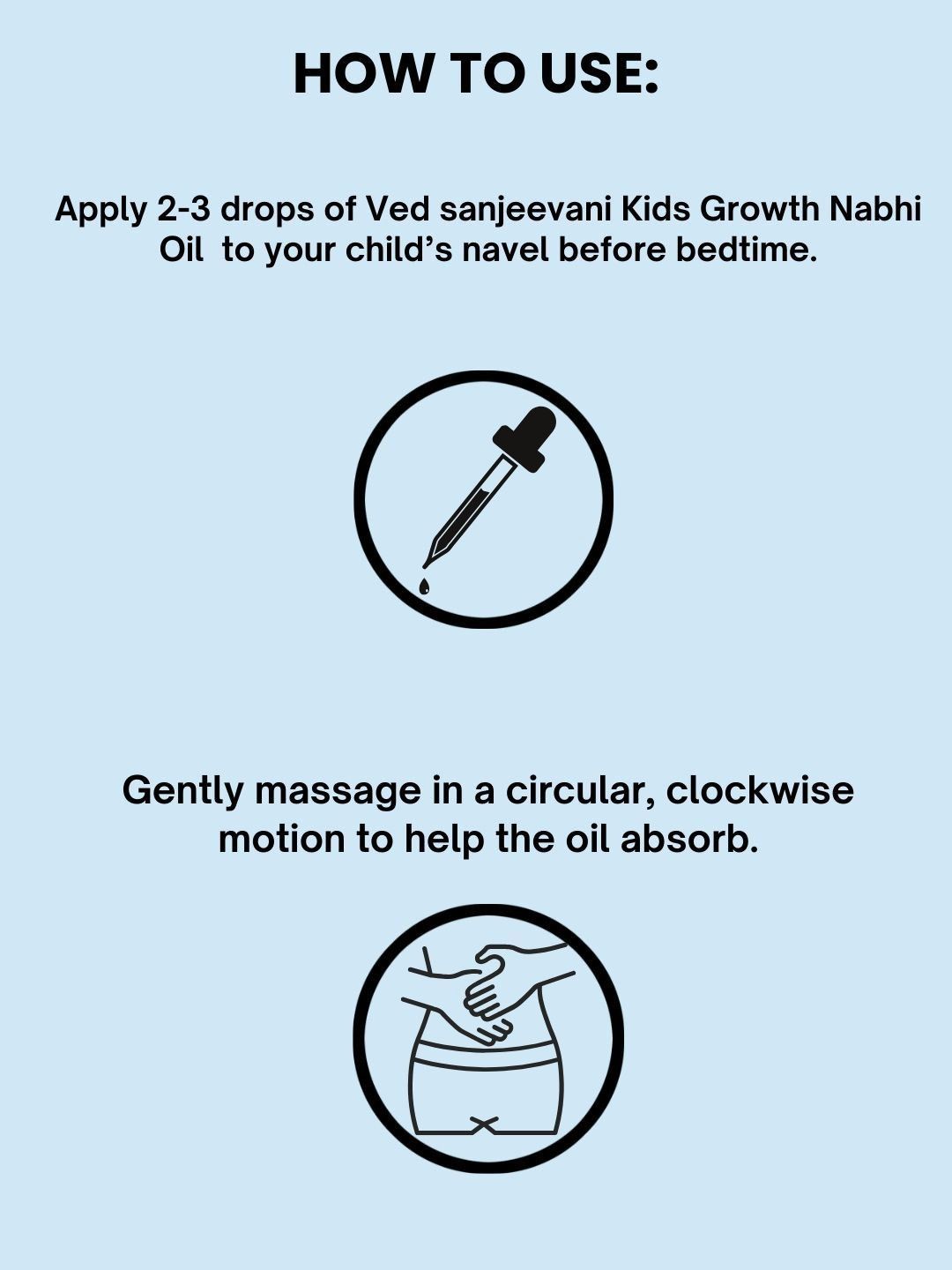 Ved Sanjeevani Kids Nabhi Oil - Dista