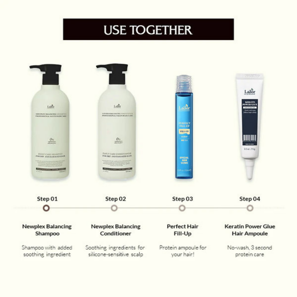La'dor Newplex Balancing Conditioner - Scalp Soothing Korean Conditioner for Dry Hair - Distacart