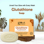 Thumbnail for Globus Naturals Glutathione Skin Lightening Soap Enriched with Kojic Acid & Vitamin C, E, Reduces Dark Spots, Wrinkles & Fine Lines