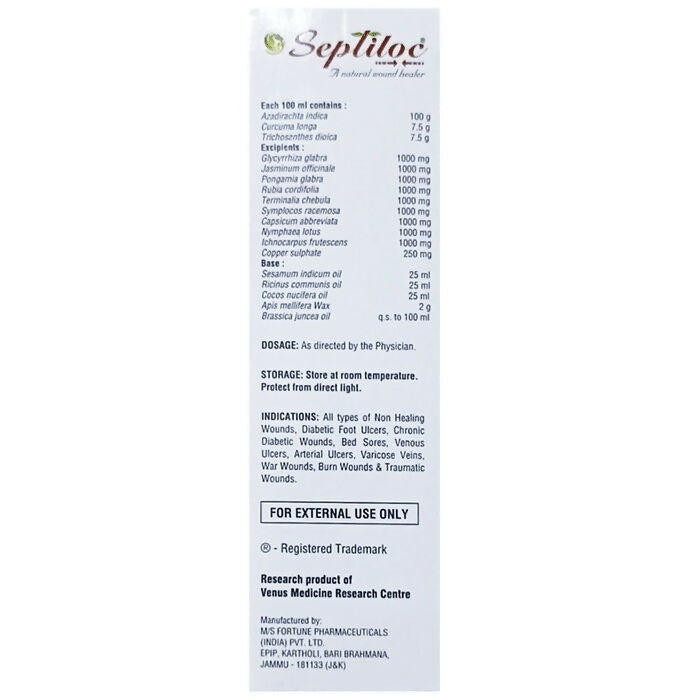 Venus Remedies Septiloc Solution - Distacart