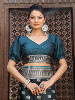 Thumbnail for Astita Tarquice Silk Saree