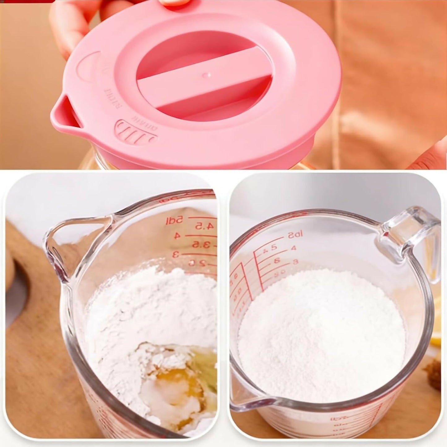 Not Available Glass Measuring Jug with Lid - Dista