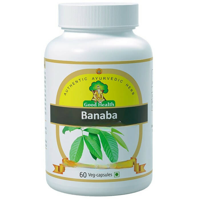Sushrut Ayurved Good Health Banaba Veg Capsules - Distacart