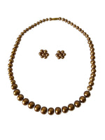 Thumbnail for Inhanns Spectrum Everyday Pearl Sets - Single Strand - Light Chocolate - Distacart