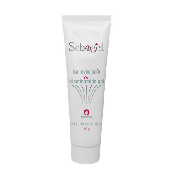 Sebogel Salicylic Acid & Nicotinamide Gel - Distacart