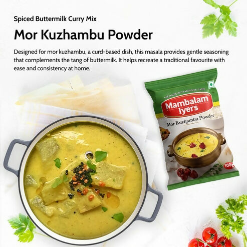 Mambalam Iyers Mor Kuzhambu Powder - Distacart