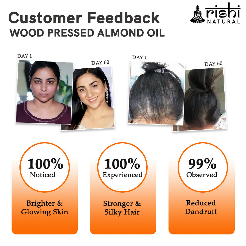 ALMOND OIL COLD-PRESSED CUSTOMER FEEDBACK