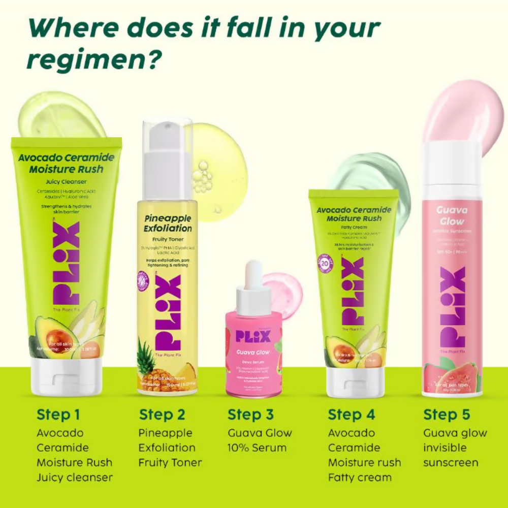 PLIX The Plant Fix Avocado Ceramide Moisture Rush Juicy Cleanser - Distacart