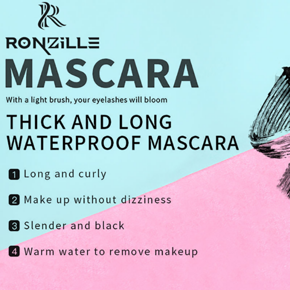 Ronzille Waterproof And Smudgeproof Diamond Mascara - Dista