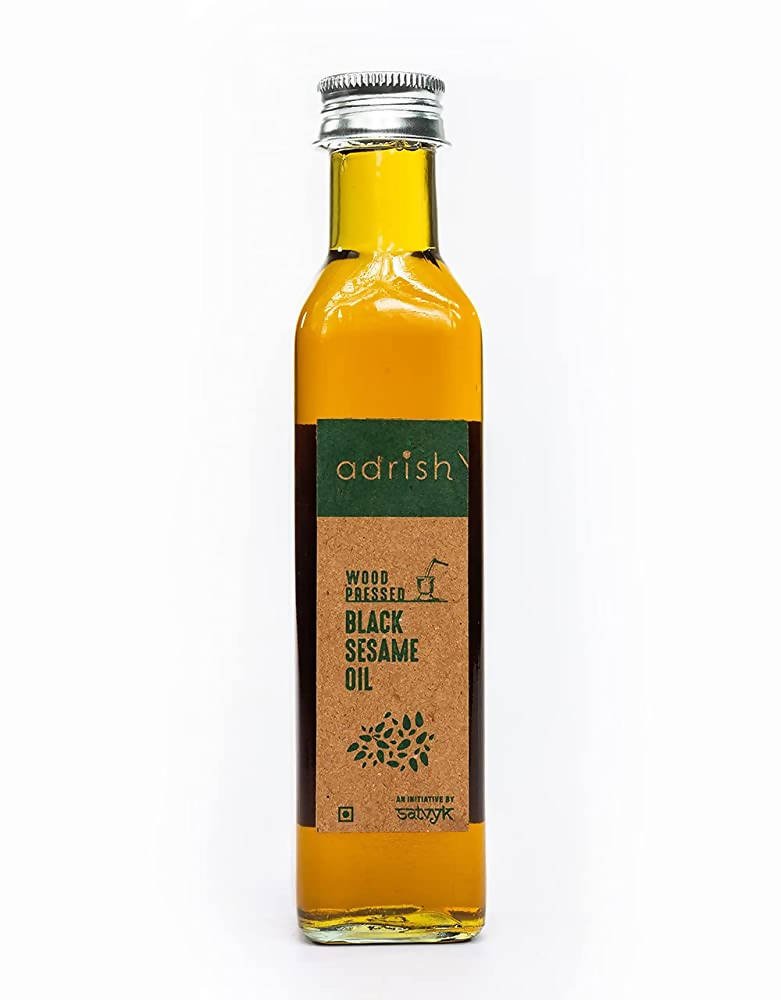 Adrish Wood Pressed Black Sesame Oil - Distacart