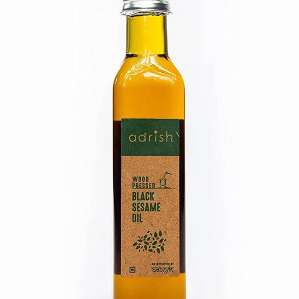 Adrish Wood Pressed Black Sesame Oil - Distacart