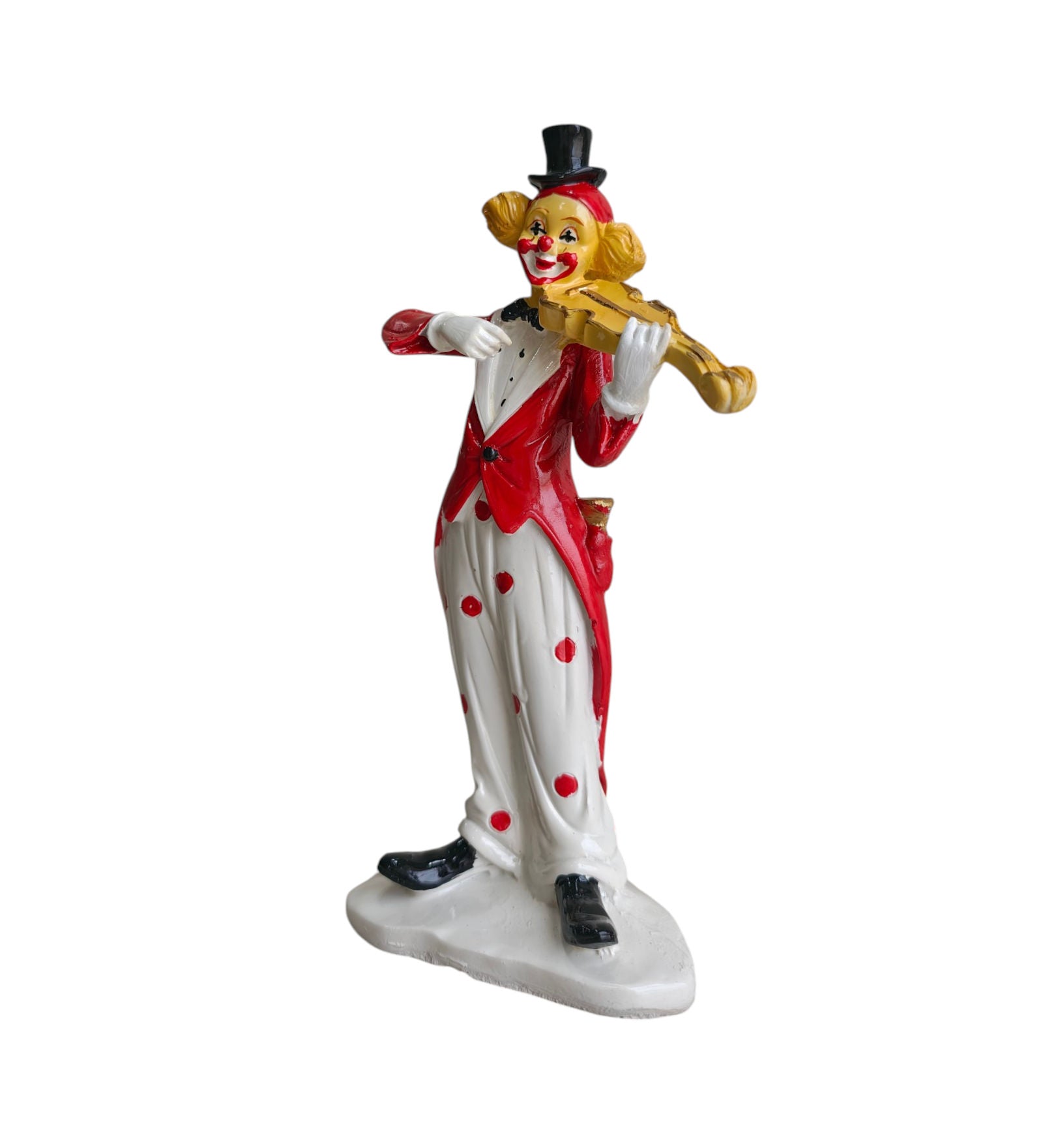 Sun Mun Decors Violin Clown Decorative Figurine