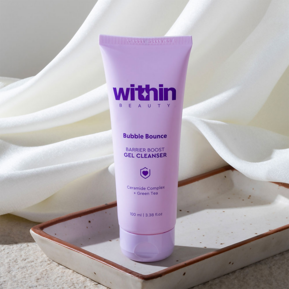 Within Beauty Bubble Bounce Barrier Boost Gel Face Cleanser - Distacart
