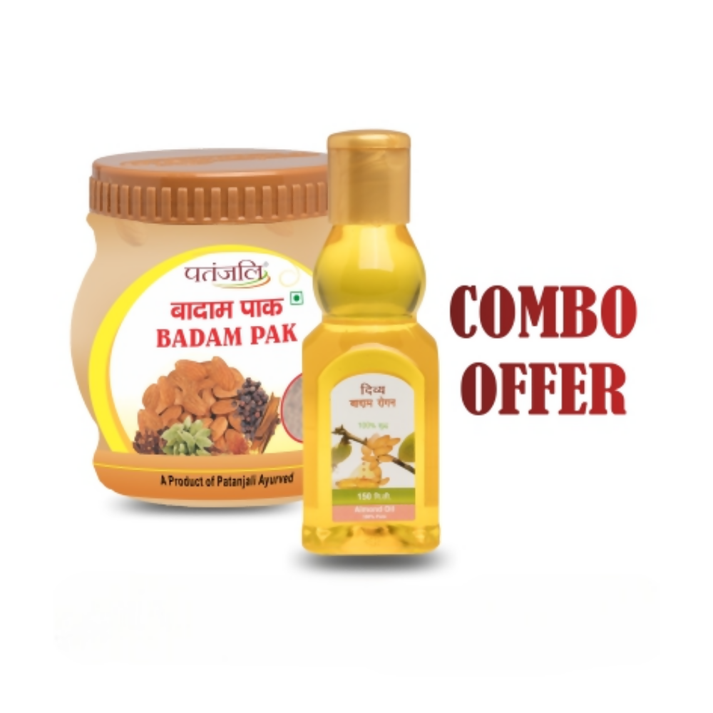 Patanjali Divya Badam Rogan + Badam Pak Combo - Distacart