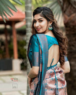 Thumbnail for Preksha Creation Multicolor Designer Banarasi Soft Silk Women Saree