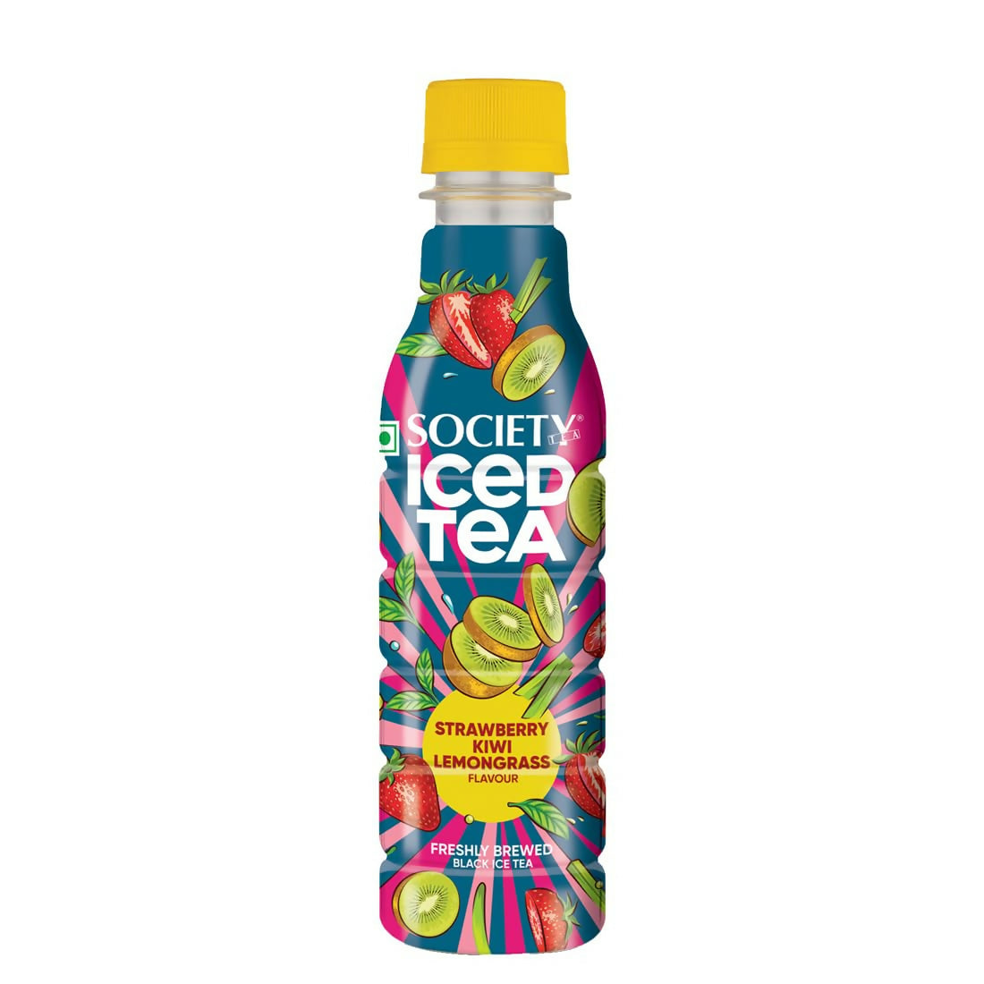 Society Iced Tea Ready to Drink Strawberry Kiwi Lemongrass Flavour