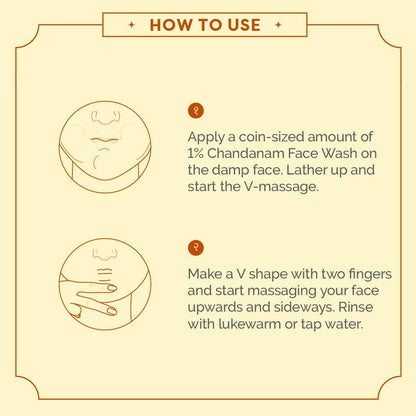 Ayuga 1% Chandanam Face Wash - Distacart