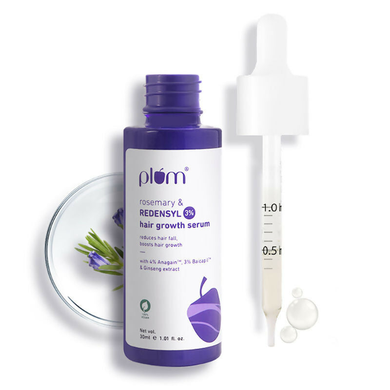 Plum Rosemary & 3% Redensyl Hair Growth Serum - Distacart
