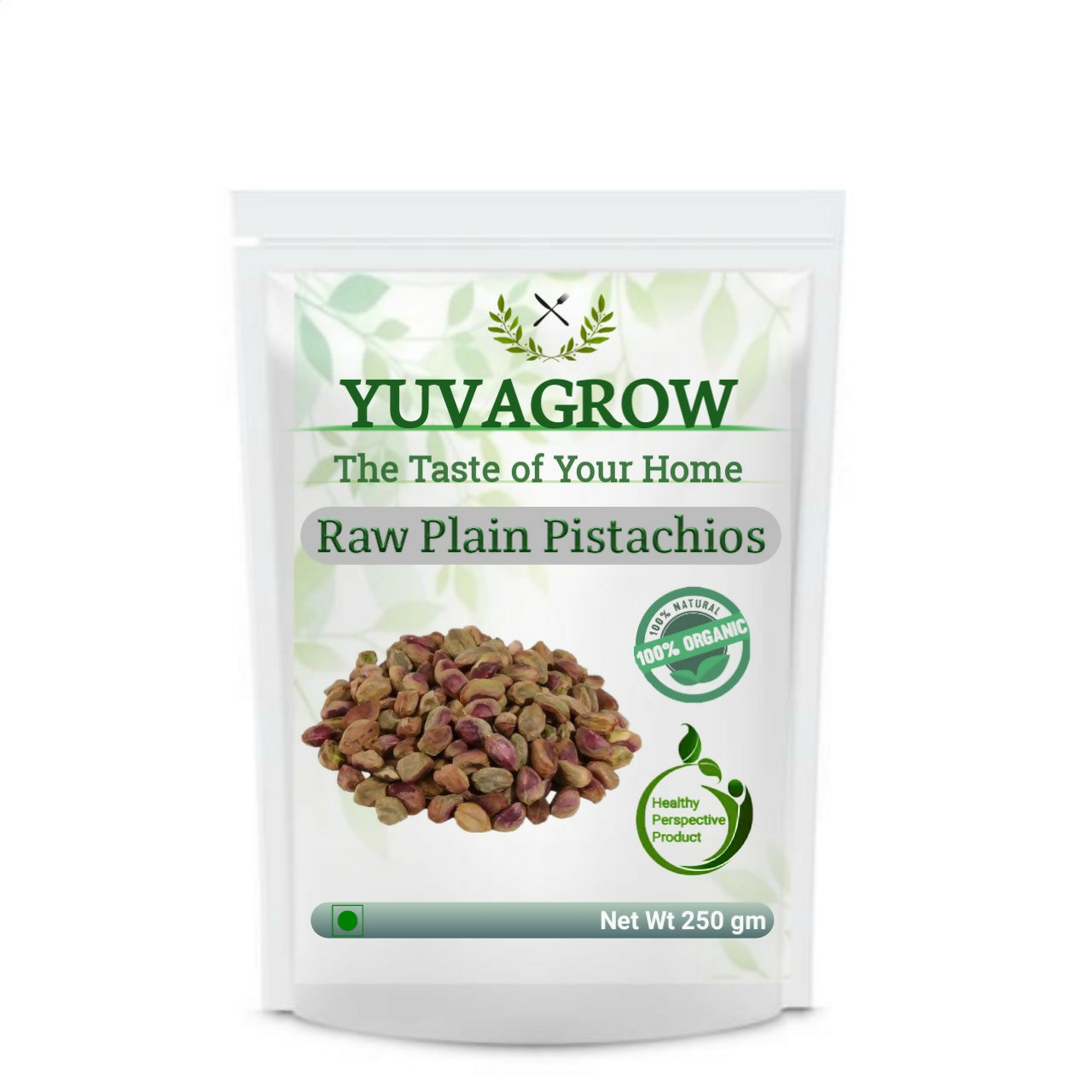 Yuvagrow Raw Plain Pistachos - Distacart